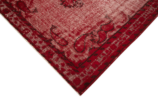 6x9 Red Over Dyed Rug - 25746