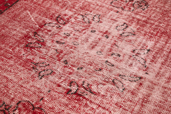 6x9 Red Over Dyed Rug - 25746