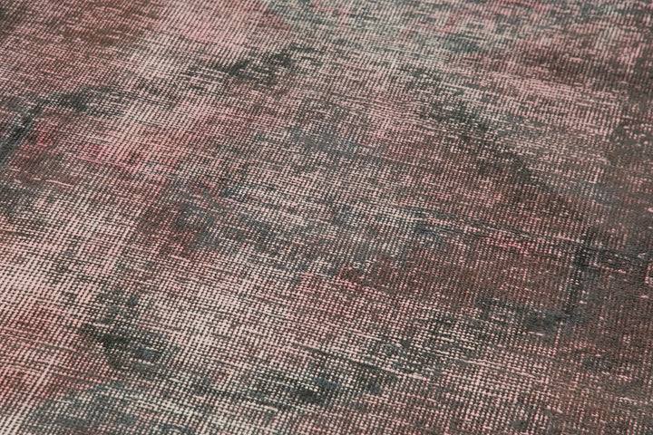 4x12 Grey Turkish Over Dyed Runner Rug - 2587