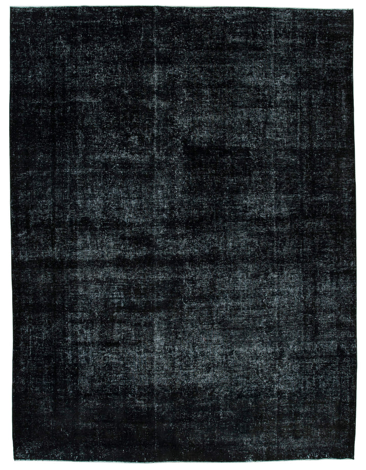 10x13 Black Overdyed Large Area Rug - 26430