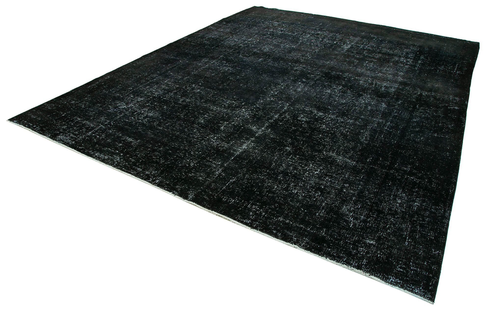 10x13 Black Overdyed Large Area Rug - 26430