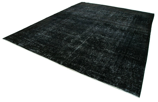 10x13 Black Overdyed Large Area Rug - 26430