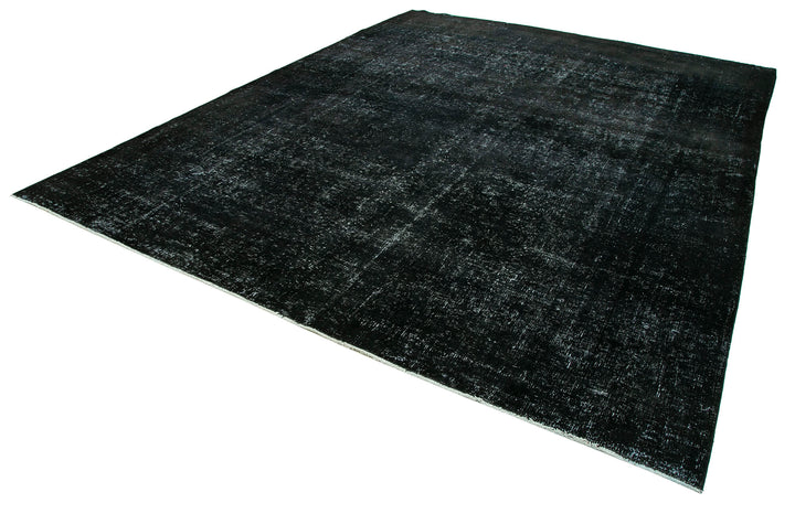 10x13 Black Overdyed Large Area Rug - 26430