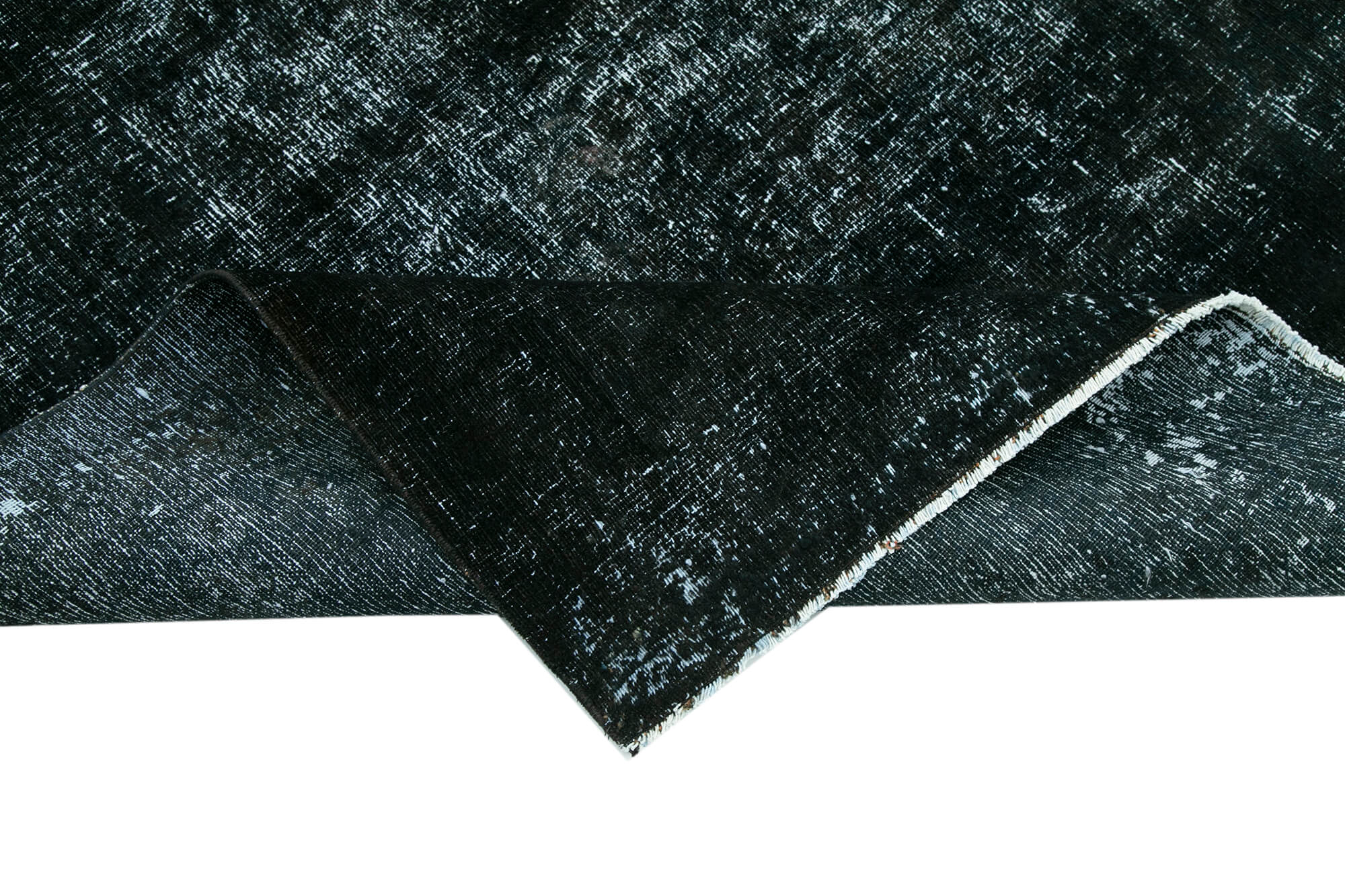 10x13 Black Overdyed Large Area Rug - 26430