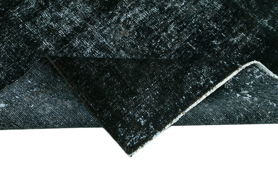 10x13 Black Overdyed Large Area Rug - 26430