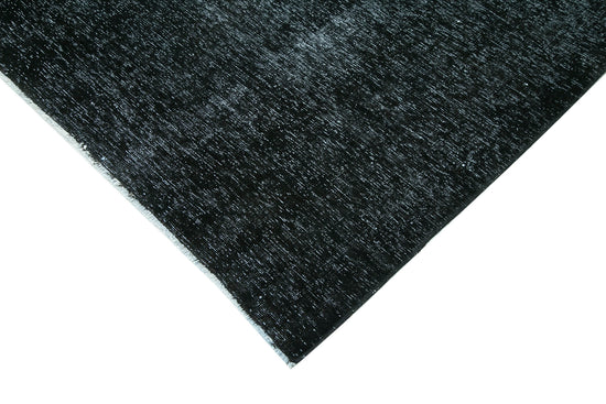 9x13 Black Overdyed Large Area Rug - 26473