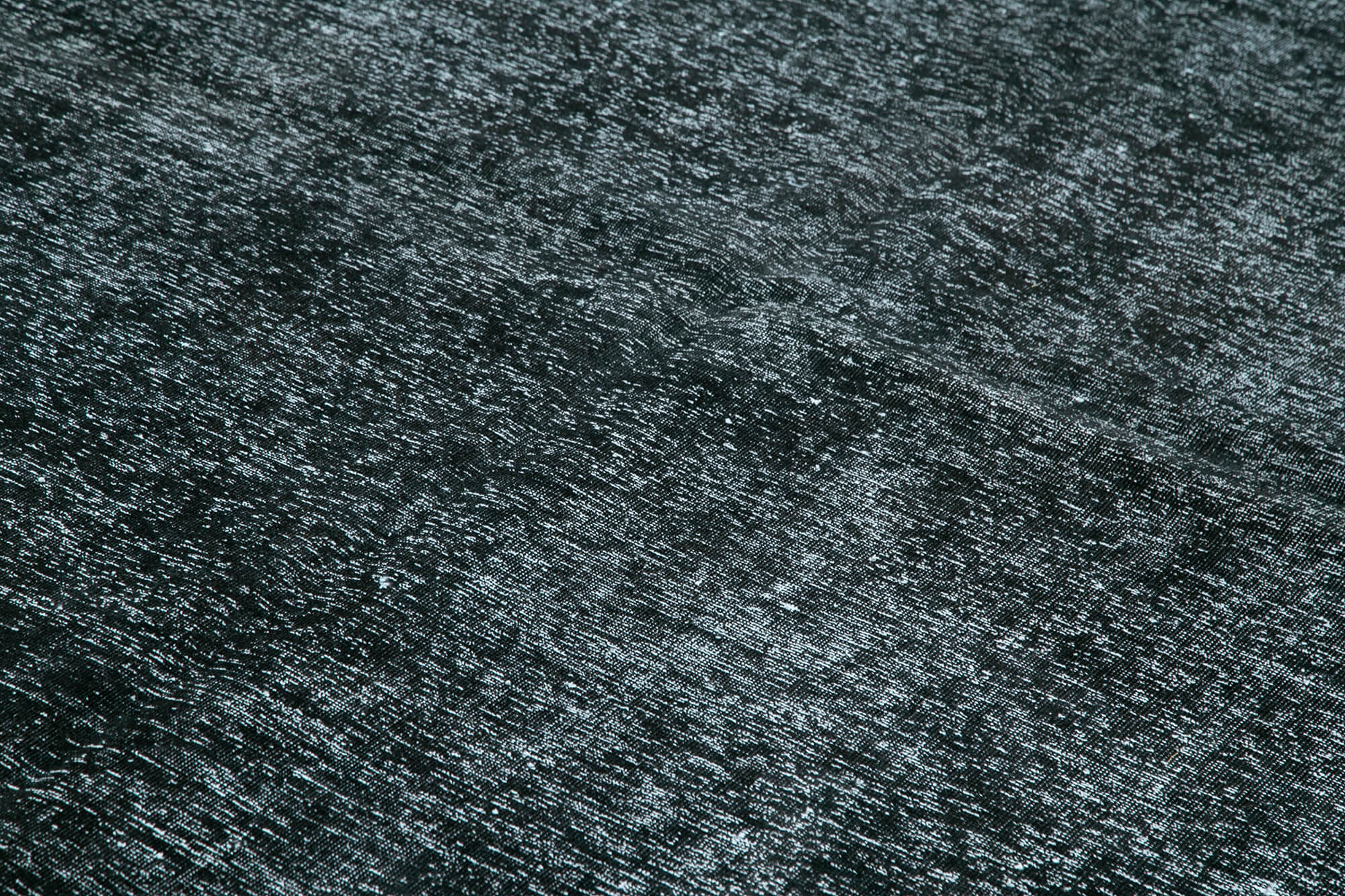 9x13 Black Overdyed Large Area Rug - 26473