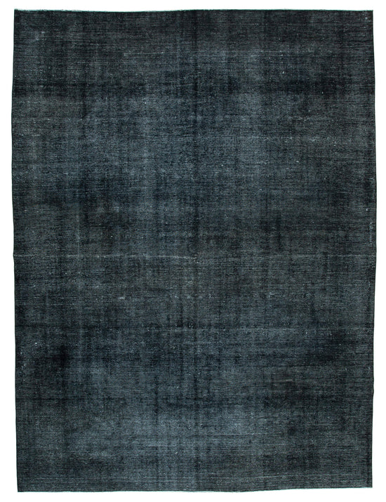 9x12 Black Overdyed Large Area Rug - 26478