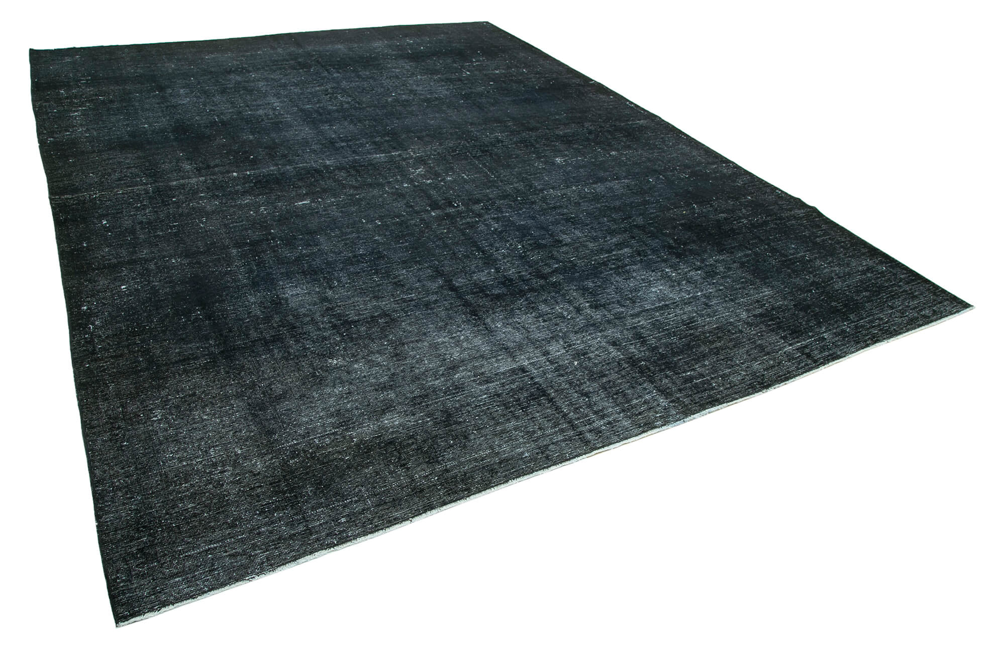 9x12 Black Overdyed Large Area Rug - 26478