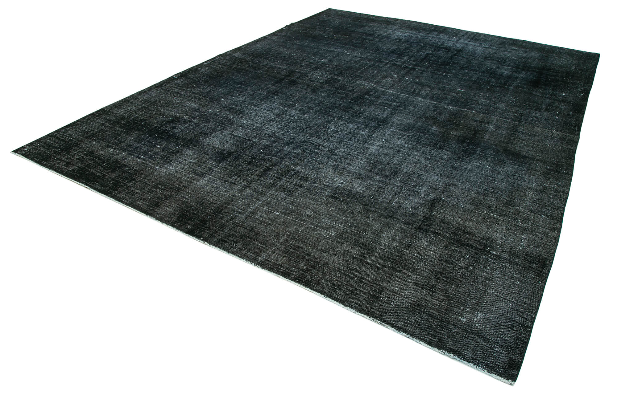 9x12 Black Overdyed Large Area Rug - 26478
