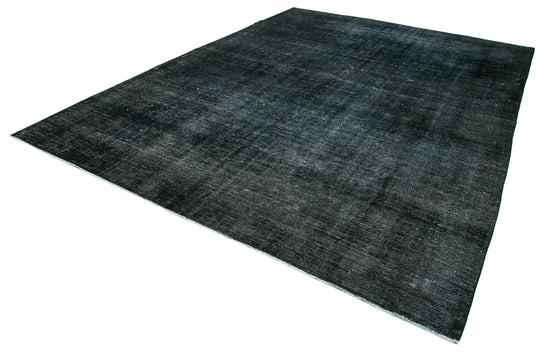 9x12 Black Overdyed Large Area Rug - 26478