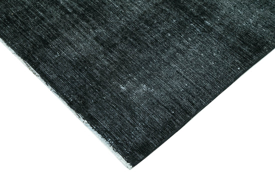 9x12 Black Overdyed Large Area Rug - 26478