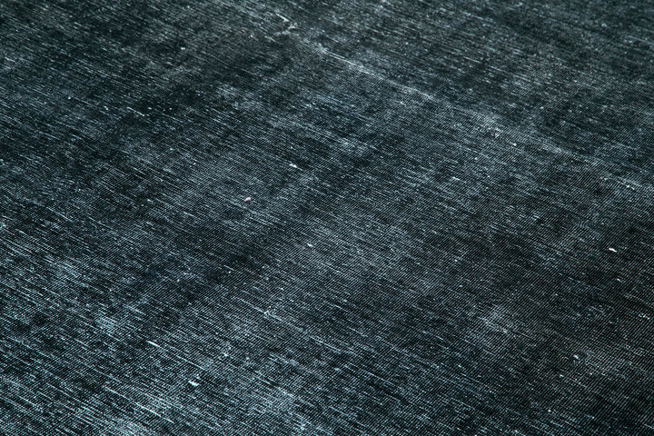 9x12 Black Overdyed Large Area Rug - 26478