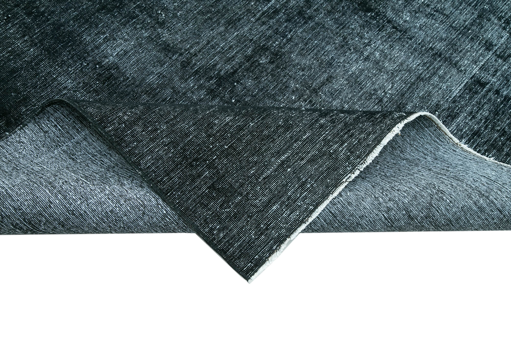 9x12 Black Overdyed Large Area Rug - 26478