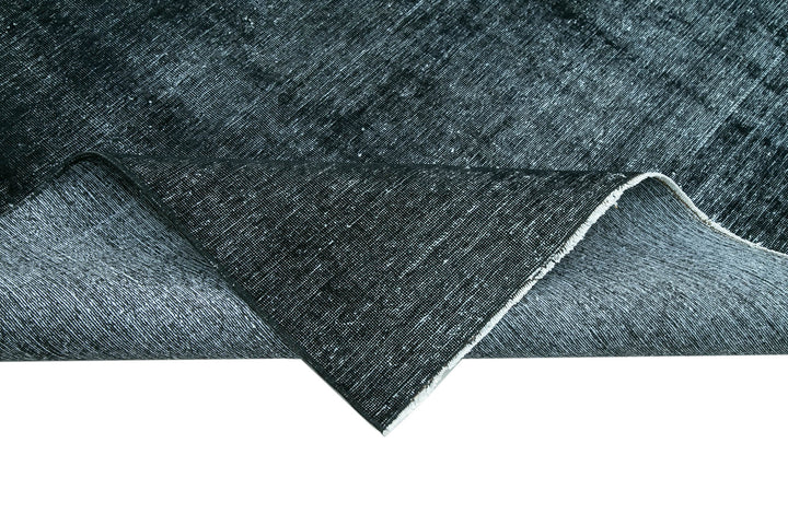 9x12 Black Overdyed Large Area Rug - 26478