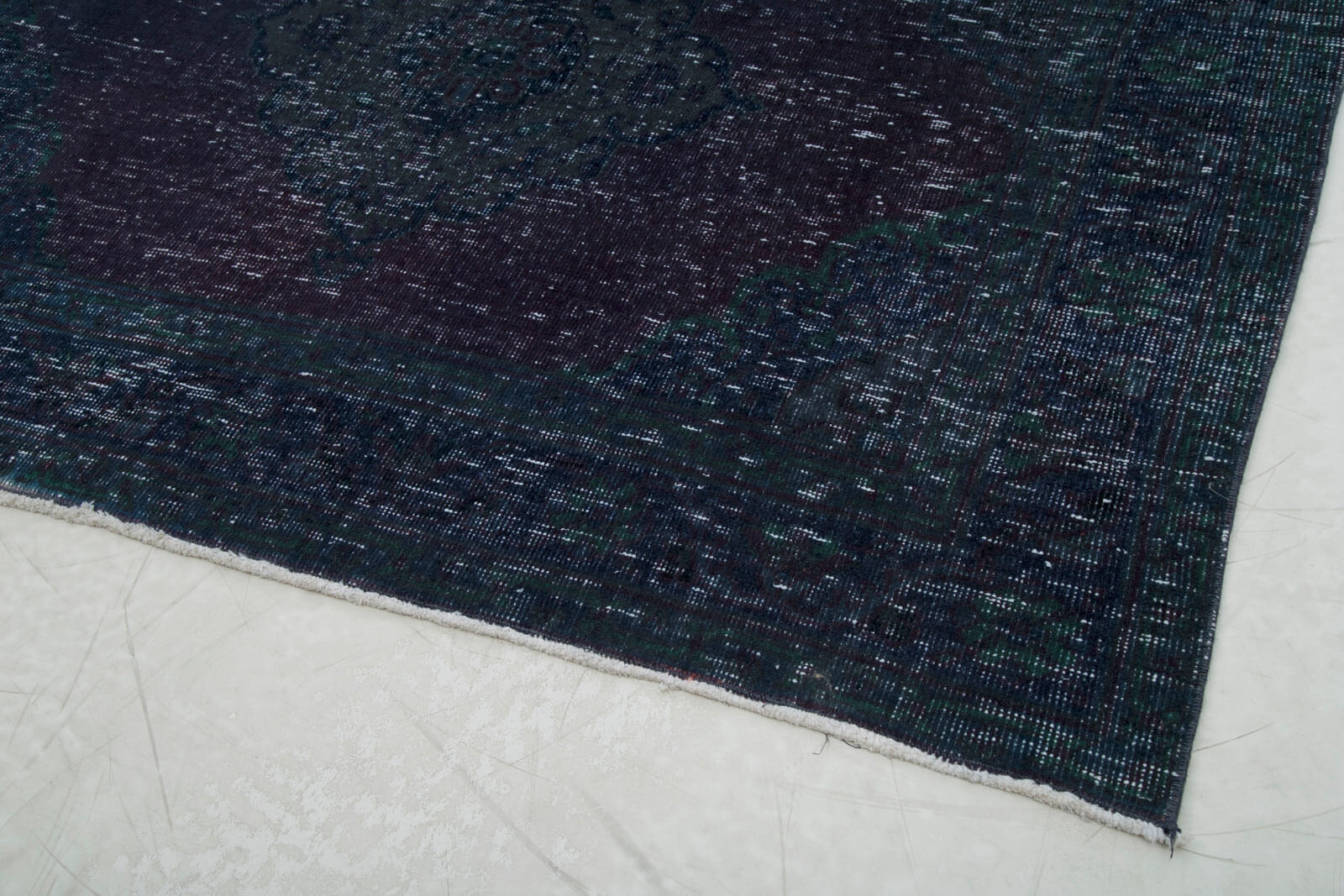 5x12 Grey Turkish Over Dyed Runner Rug - 2658