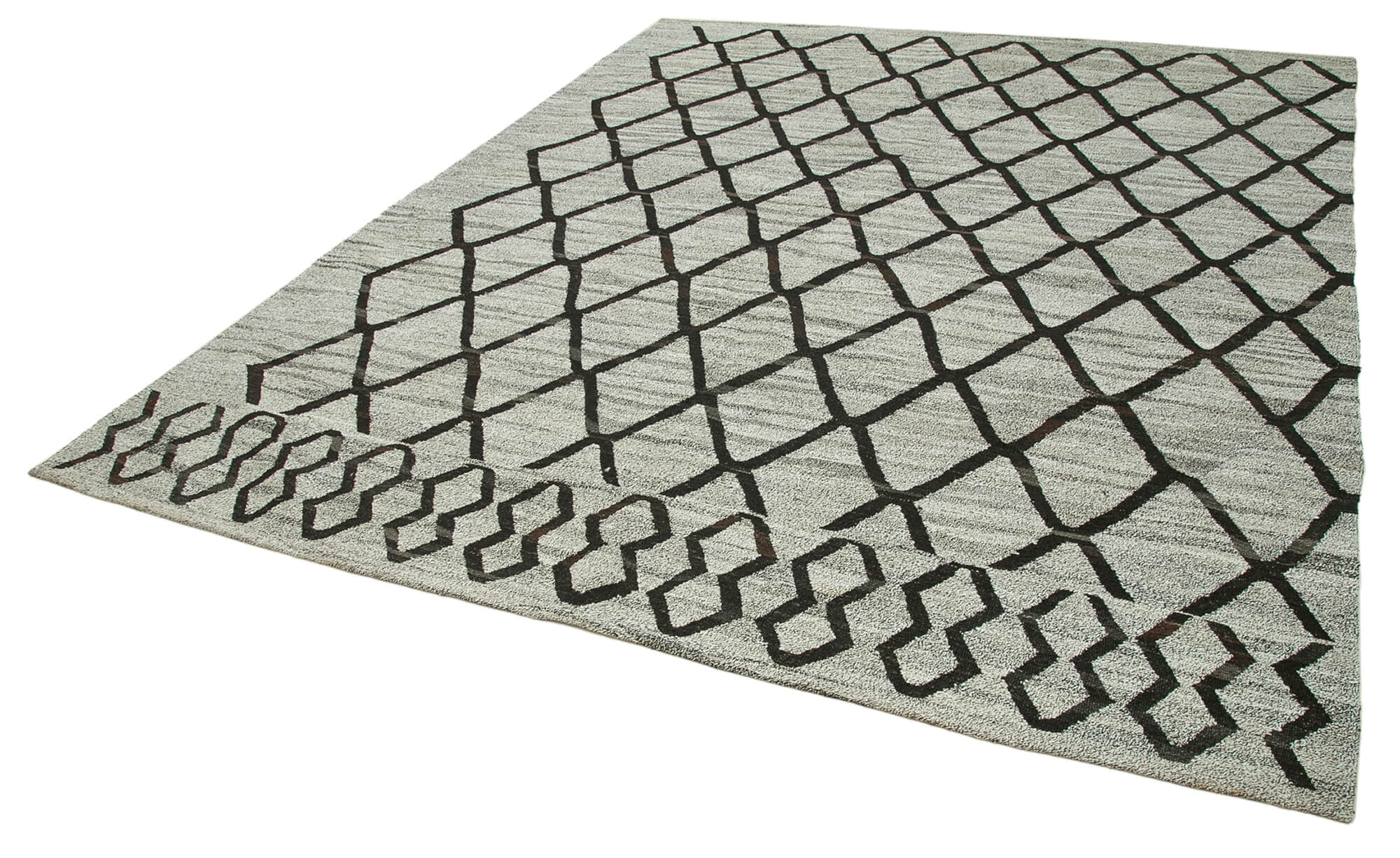 8x10 Grey Contemporary Area Rug - 26597
