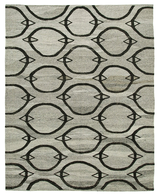 8x10 Grey Contemporary Area Rug - 26598