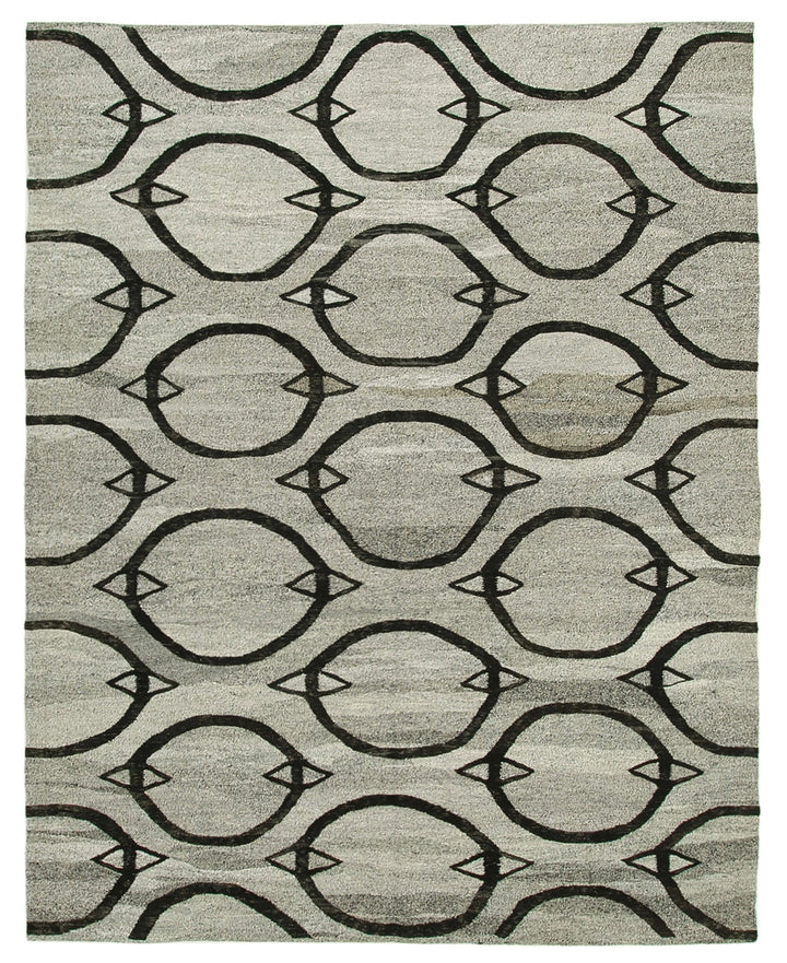 8x10 Grey Contemporary Area Rug - 26598