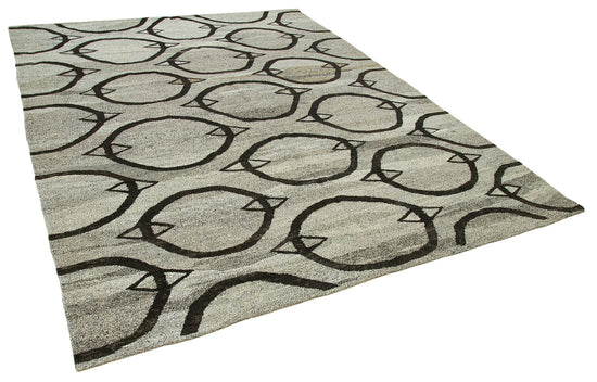 8x10 Grey Contemporary Area Rug - 26598