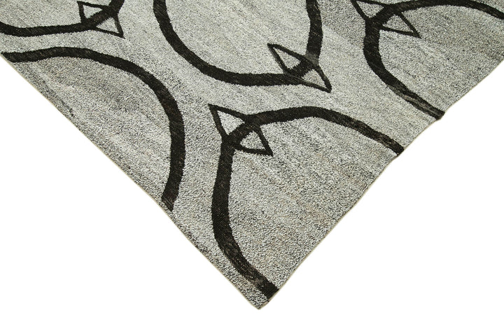 8x10 Grey Contemporary Area Rug - 26598