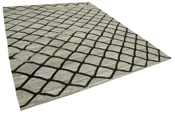 8x10 Grey Contemporary Area Rug - 26602