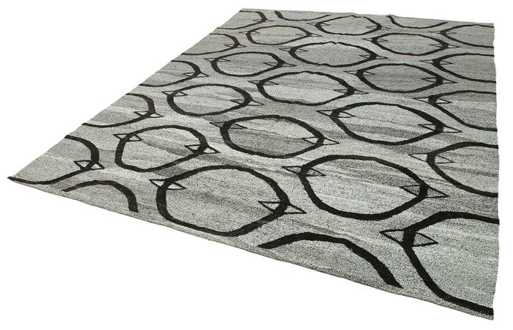 8x10 Grey Contemporary Area Rug - 26607