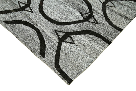 8x10 Grey Contemporary Area Rug - 26607