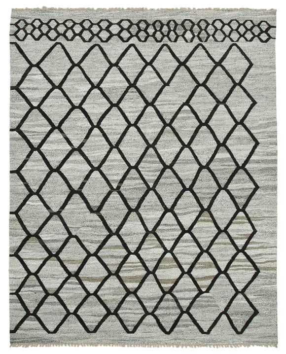 8x10 Grey Contemporary Area Rug - 26609