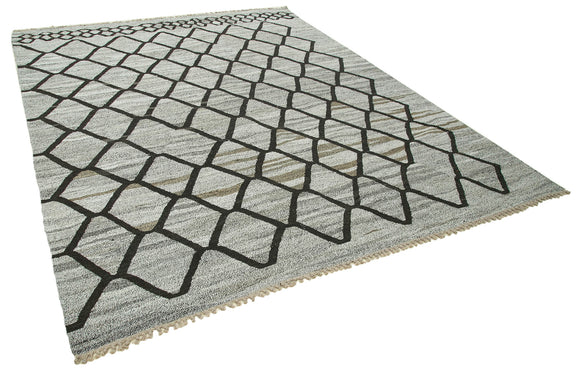 8x10 Grey Contemporary Area Rug - 26609
