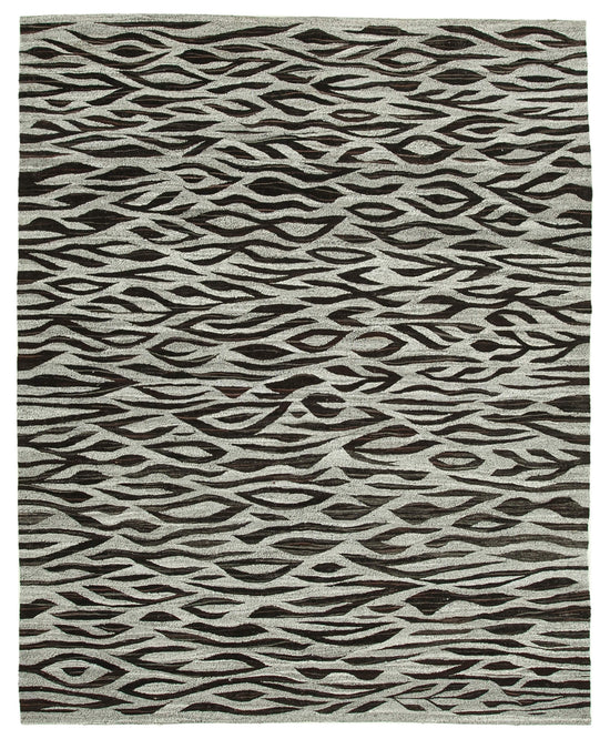 8x10 Grey Contemporary Area Rug - 26613
