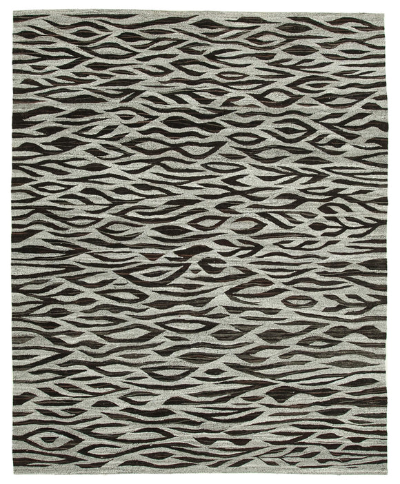 8x10 Grey Contemporary Area Rug - 26613
