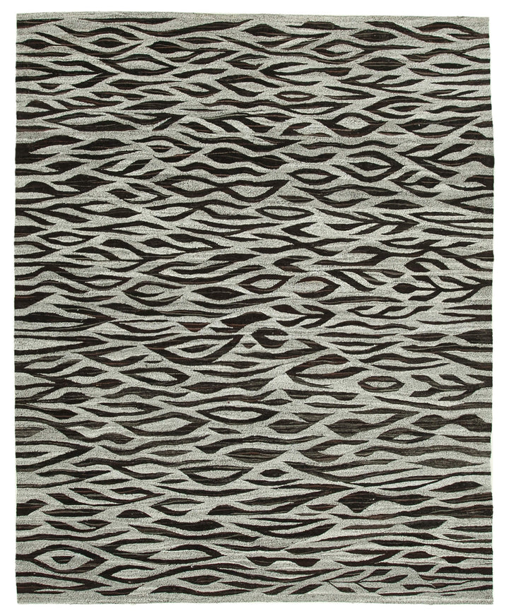8x10 Grey Contemporary Area Rug - 26613