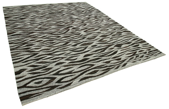 8x10 Grey Contemporary Area Rug - 26613