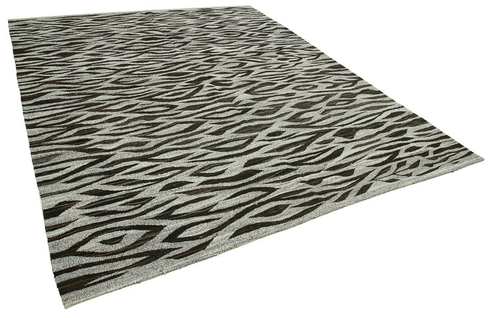8x10 Grey Contemporary Area Rug - 26613