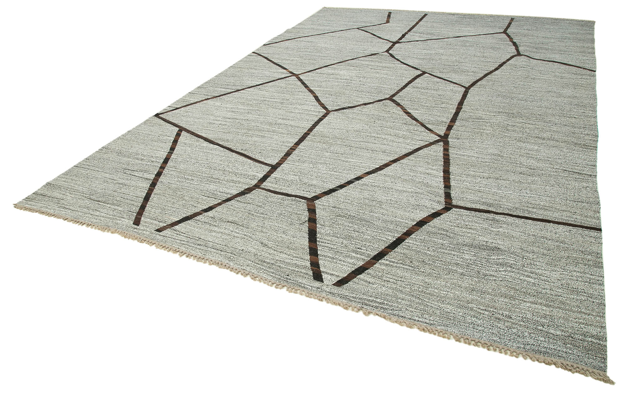10x15 Grey Contemporary Area Rug - 26615