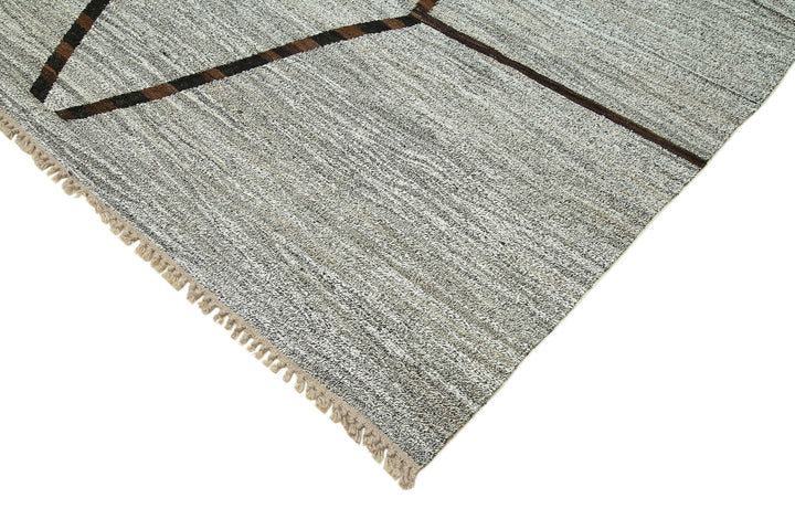 10x15 Grey Contemporary Area Rug - 26615