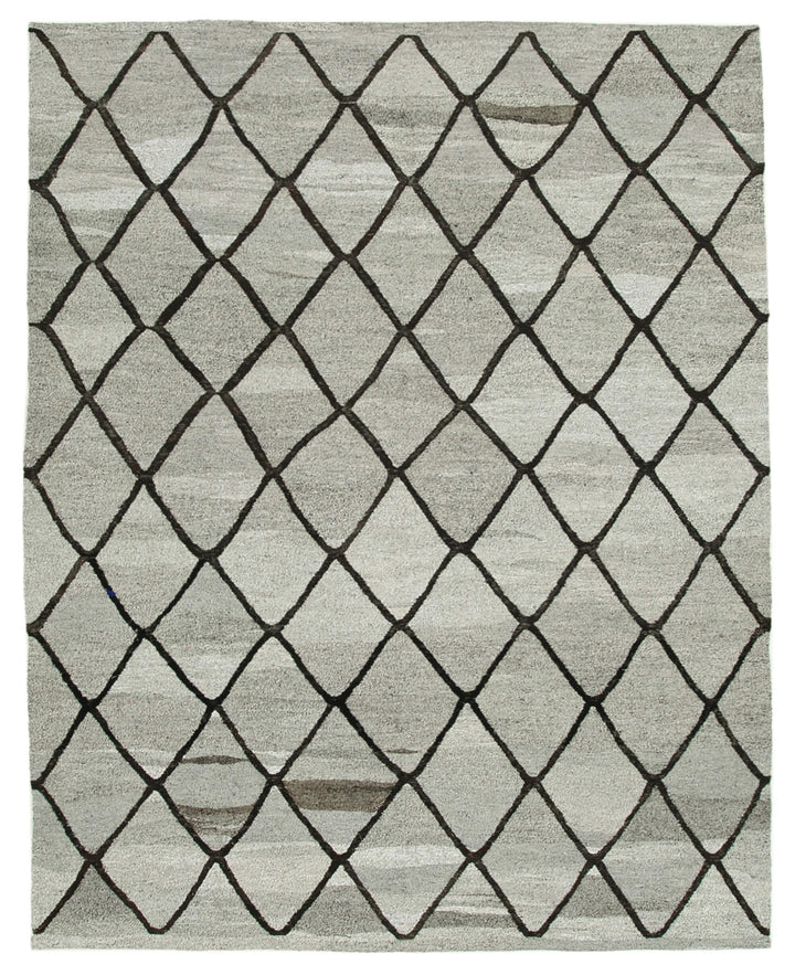 8x10 Grey Contemporary Area Rug - 26617