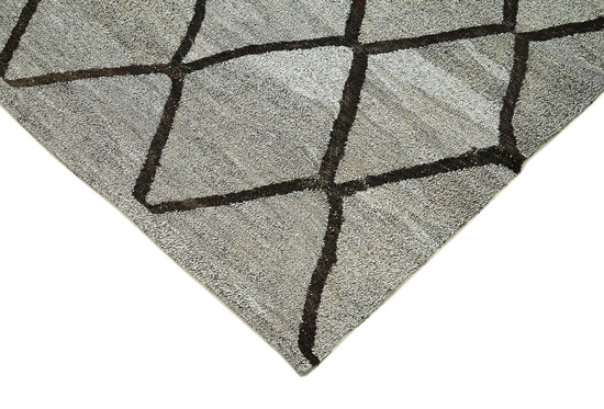 8x10 Grey Contemporary Area Rug - 26617