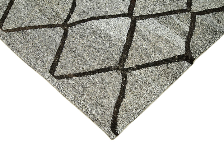 8x10 Grey Contemporary Area Rug - 26617
