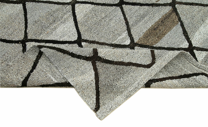 8x10 Grey Contemporary Area Rug - 26617