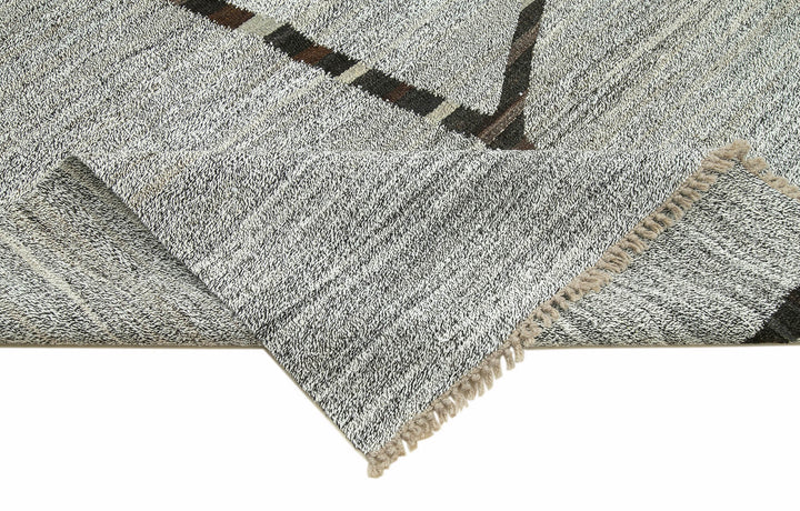 10x15 Grey Contemporary Area Rug - 26618