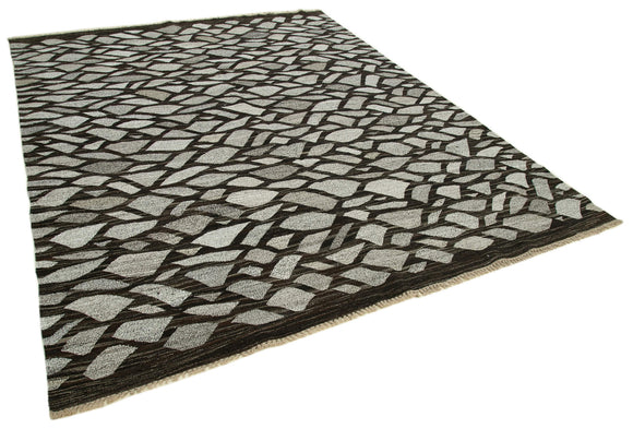 8x10 Grey Contemporary Area Rug - 26622