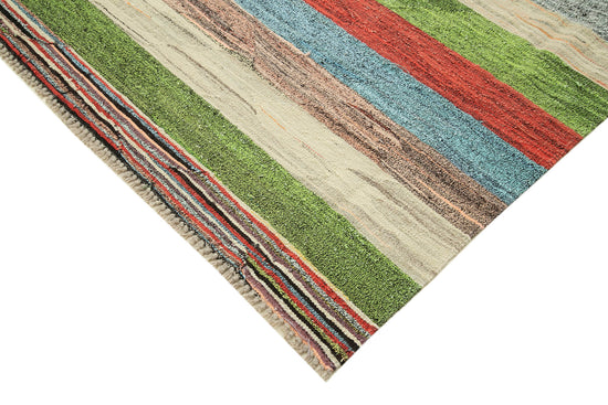 8x11 Multicolor Contemporary Area Rug - 26640