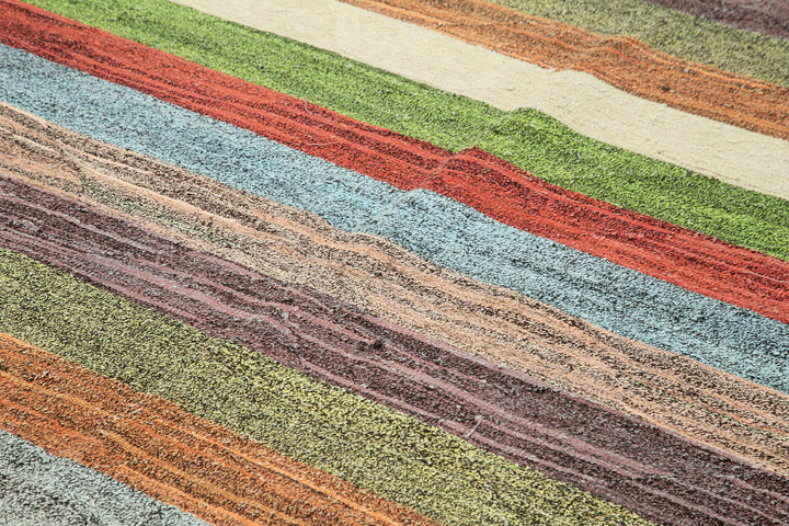 8x11 Multicolor Contemporary Area Rug - 26640