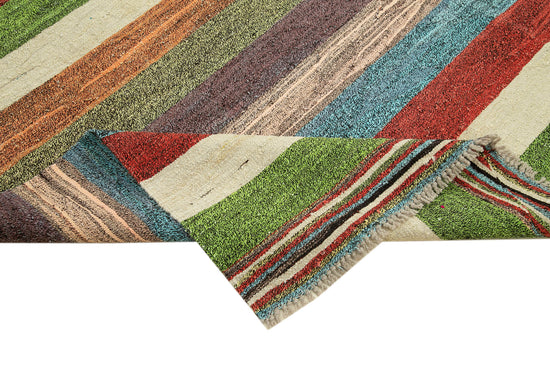 8x11 Multicolor Contemporary Area Rug - 26640