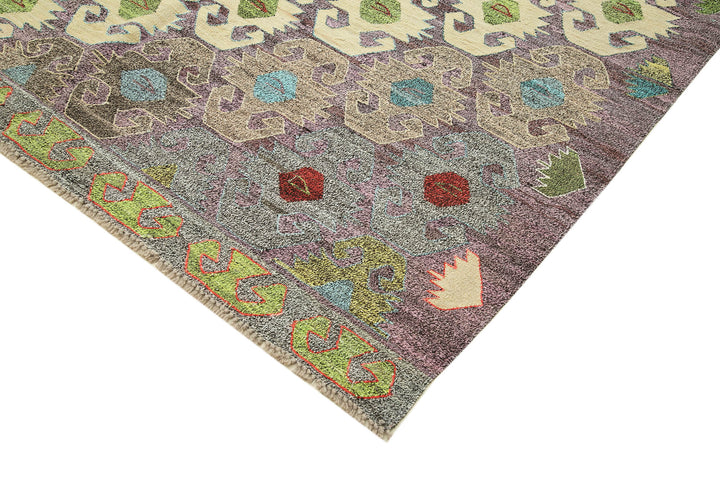 10x14 Multicolor Contemporary Area Rug - 26648