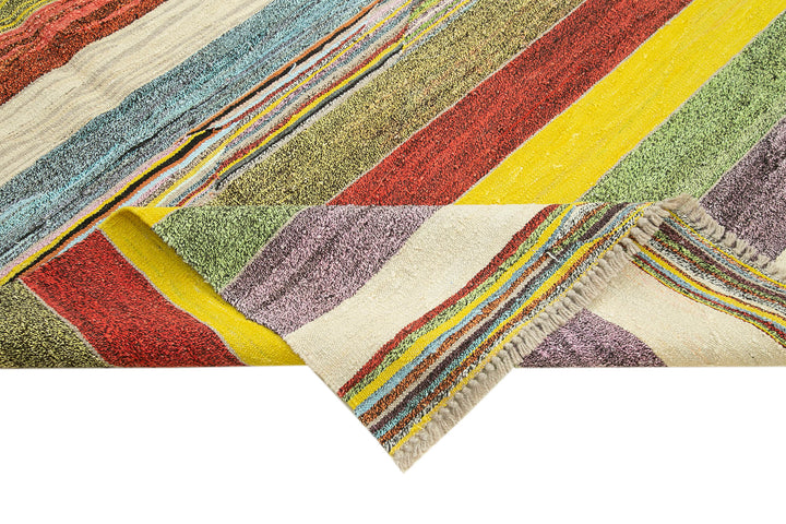 9x11 Multicolor Contemporary Area Rug - 26649