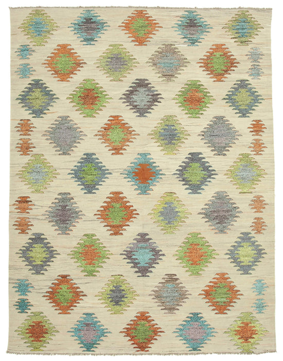 8x10 Beige Contemporary Area Rug - 26652