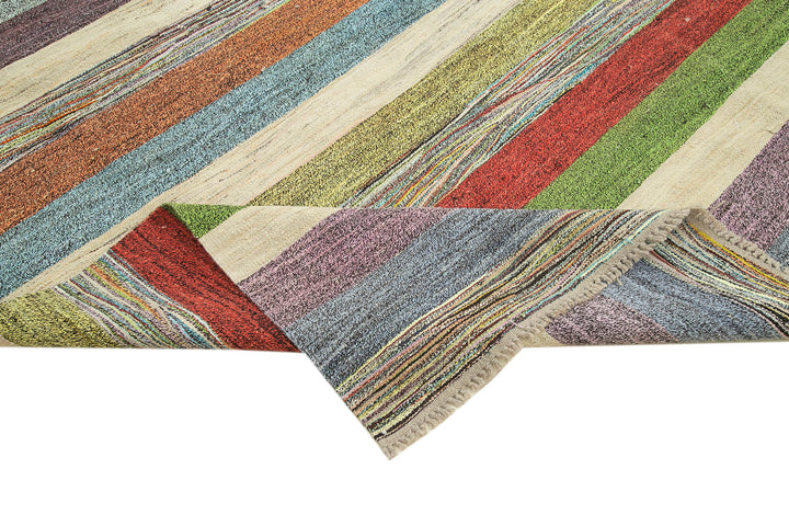 9x12 Multicolor Contemporary Area Rug - 26654